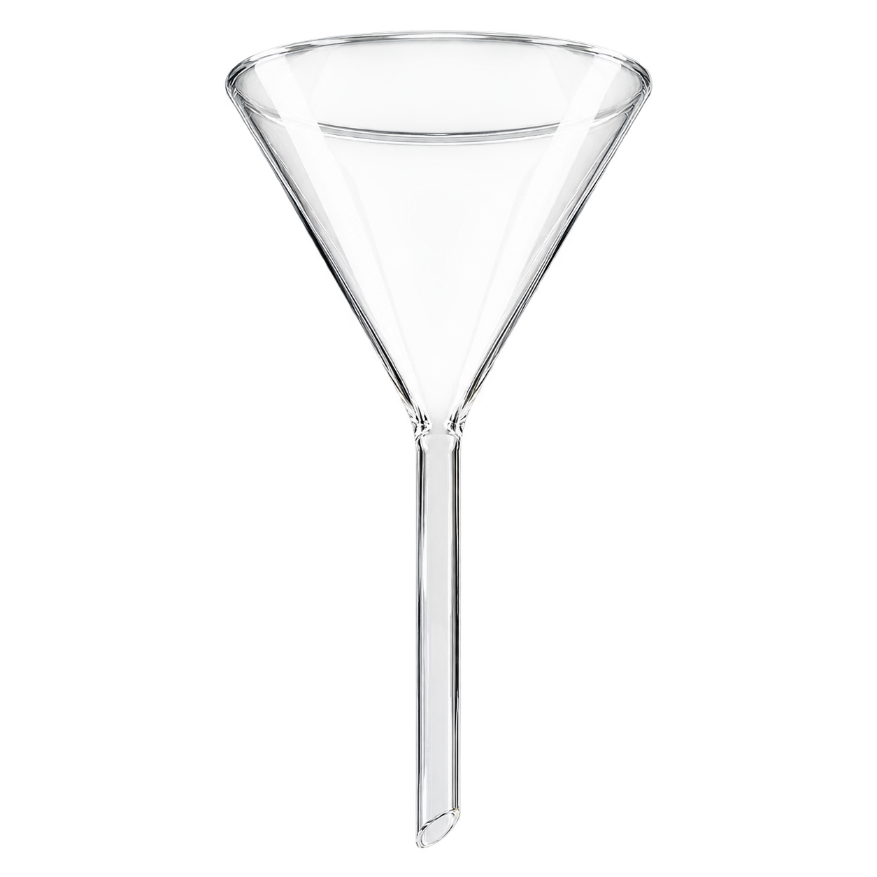 Glastrichter aus Laborglas (Borosilikat 3.3)