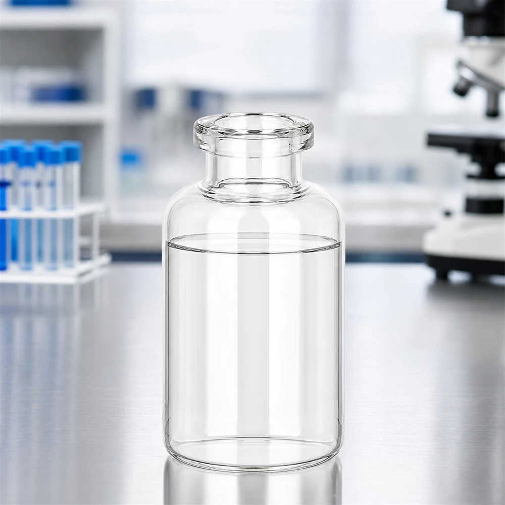 Injektionsflasche Klarglas 30ml Hochwertige Klarglas Injektionsflasche 30ml mit verdicktem Mündungsrand für sichere Gummistopfenversiegelung