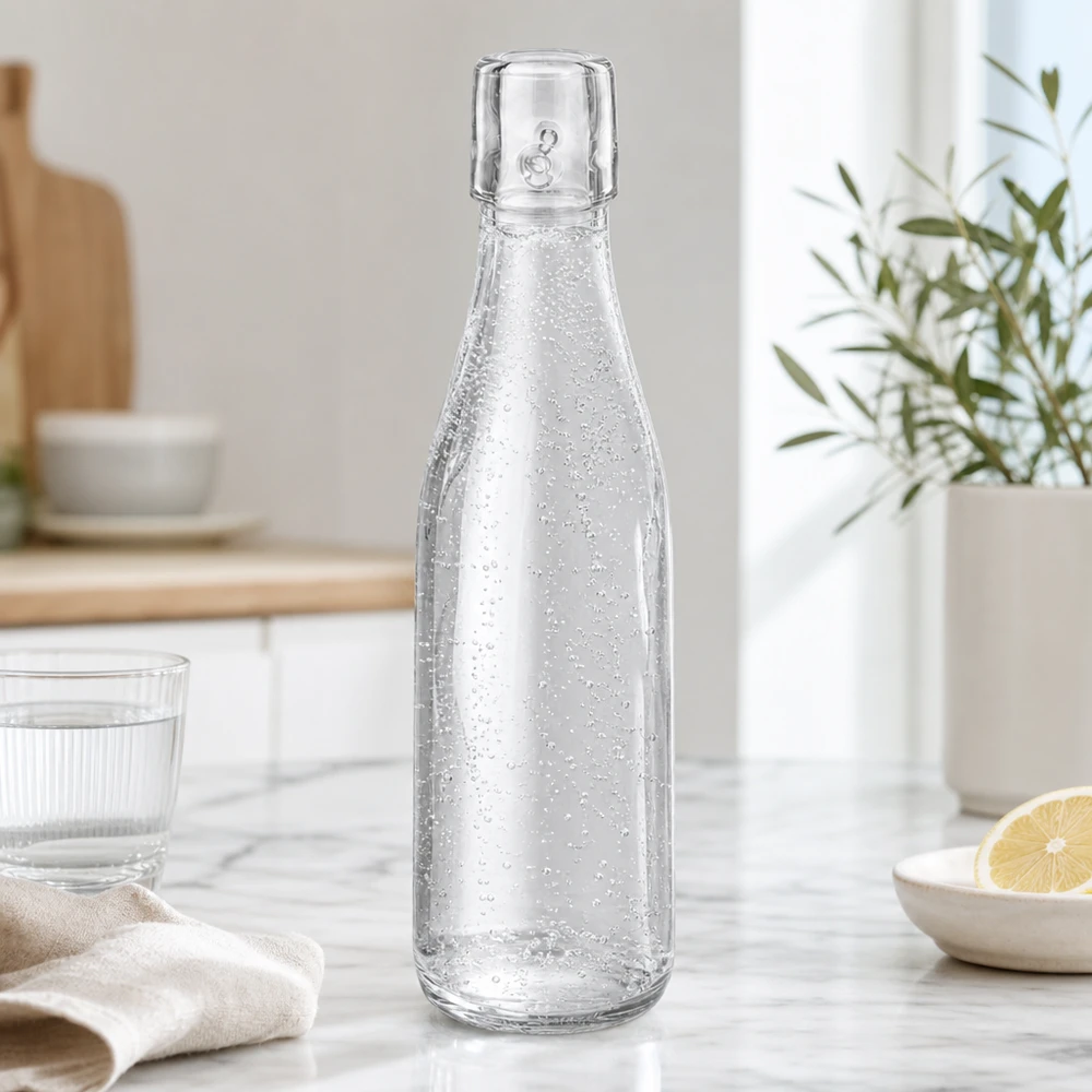 Bottiglia in vetro da 250 ml senza tappo UNiTWIST