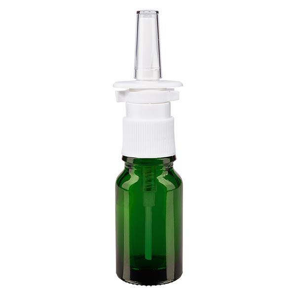 Flacone spray nasale verde da 10ml bianco/tr. STD ApoGlas Flacone spray nasale verde da 10ml bianco/tr. STD ApoGlas