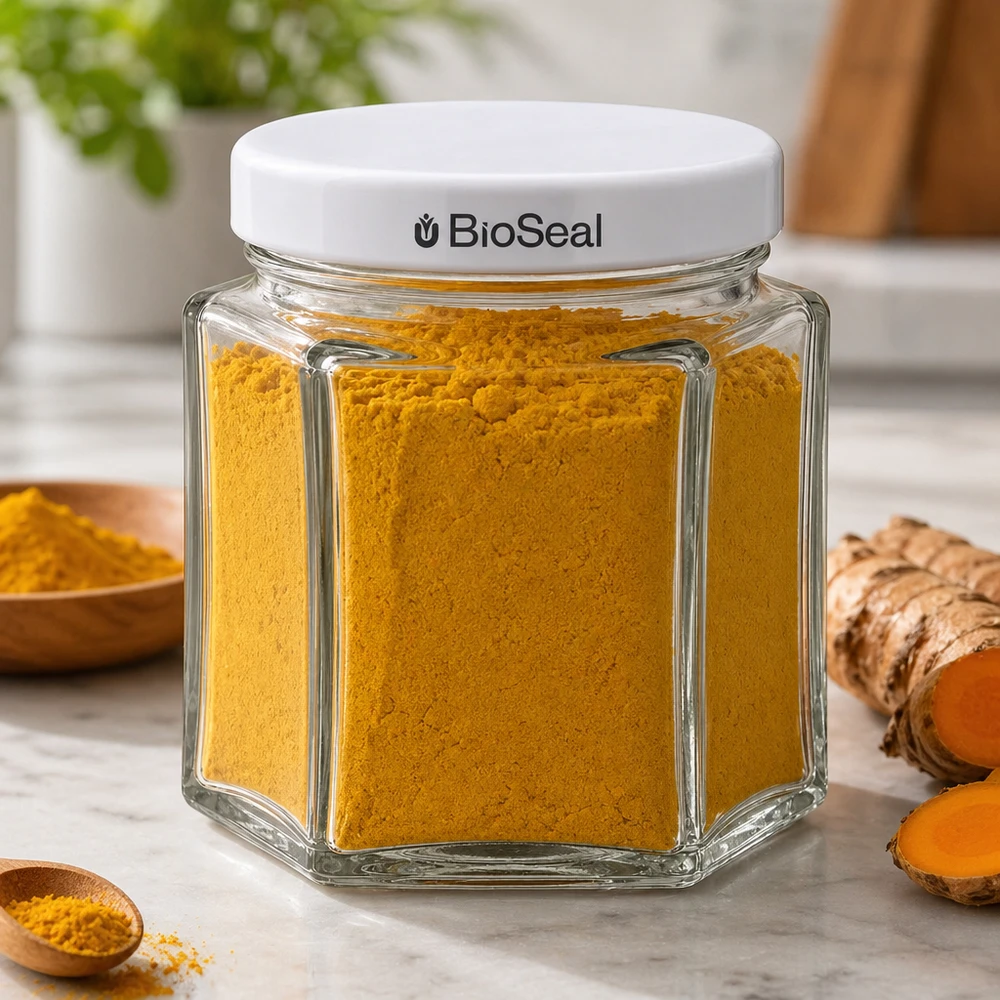 47ml Hexaglas mit BioSeal Deckel weiß UNiTWIST 47ml Hexaglas mit BioSeal Deckel weiß UNiTWIST