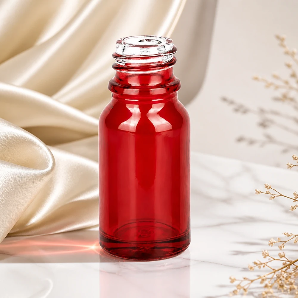 Flacone farmaceutico da 10 ml RedLine UT18/10 UNiTWIST Bottiglia professionale in vetro RedLine 10ml UT18/10 con funzione di protezione dalla luce ottimale grazie alla colorazione rossa