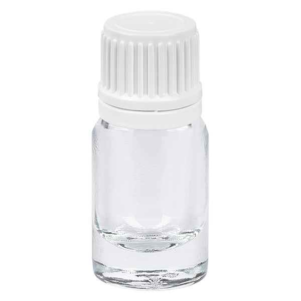5ml Tropfflasche 0.7mm weiß Originalitätsverschluss ClearLine UT18/5