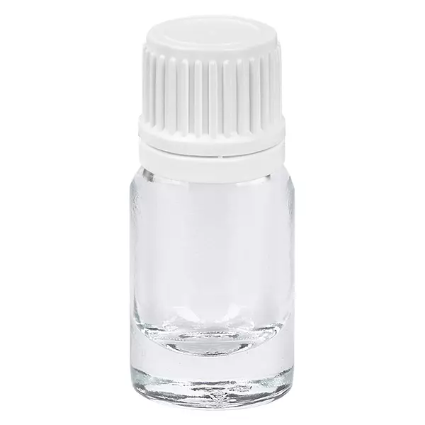 Flacon compte-goutte 5ml 0.7mm blanc OV ClearLine UT18/5
