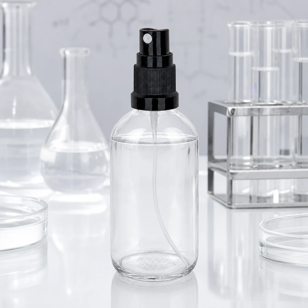 Flacone spray da 100 ml nero STD ClearLine UT18/100 Flacone spray ClearLine da 100 ml UT18/100 con tappo nero tra gli strumenti di vetreria da laboratorio