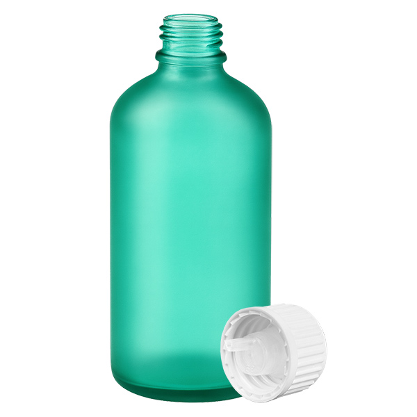 Flacone contagocce da 100 ml 0,9 mm bianco STD GreenLine UT18/100 Flacone contagocce da 100 ml 0,9 mm bianco STD GreenLine UT18/100