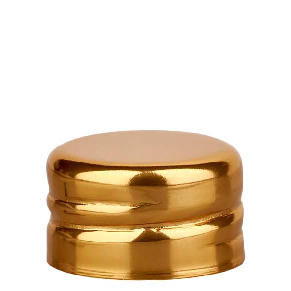 Tappo a vite in metallo oro 13mm UNiTWIST Tappo a vite in metallo oro 13mm UNiTWIST