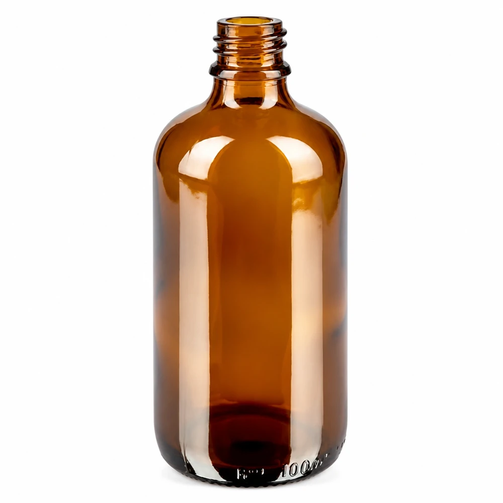 Contagocce da 100 ml fl. 2 mm nero OV BrownLine UT18/100 Flacone BrownLine da 100 ml con tappo OV nero e inserto contagocce per un dosaggio preciso