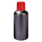 Bottiglia da 50ml 11mm SV rosso OV BlackLine UT18/50 Bottiglia da 50ml 11mm SV rosso OV BlackLine UT18/50