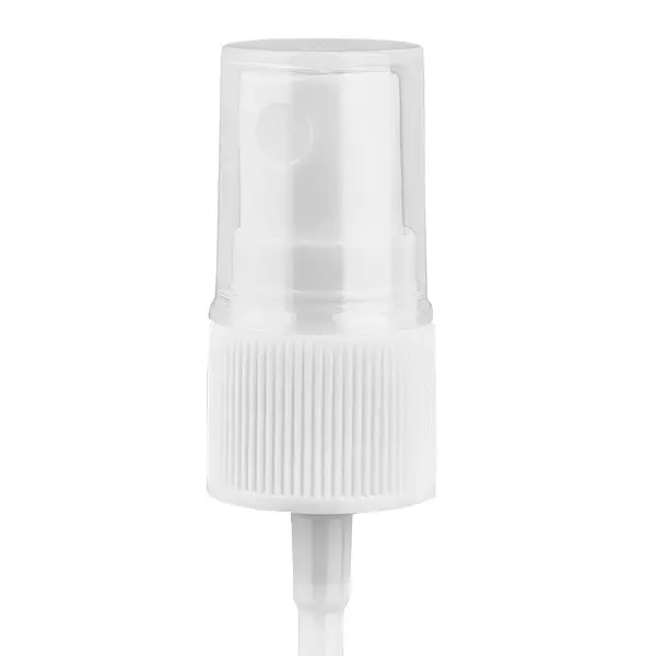 Pumpzerstäuber weiß inkl Kappe 18mm