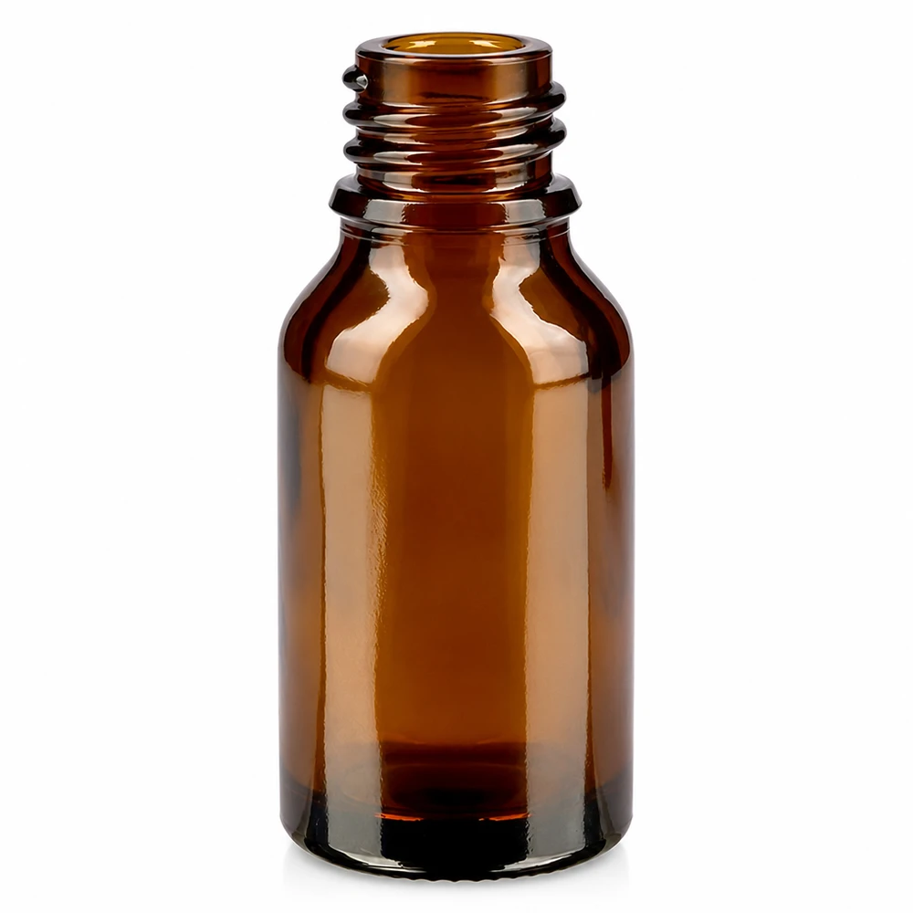 Flacone farmaceutico ambrato da 30 ml ad alto stampo ApoGlas Flacone da farmacia marrone da 30 ml in vetro, forma alta con filettatura a vite per oli essenziali e medicinali