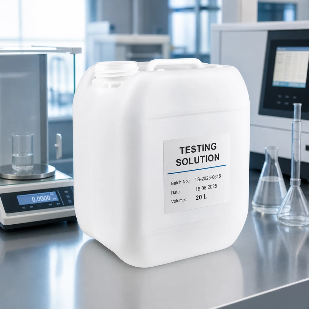 Kanister 5 Liter ohne Verschluss 5 Liter Kunststoffkanister ohne Verschluss mit professioneller Produktkennzeichnung Labor