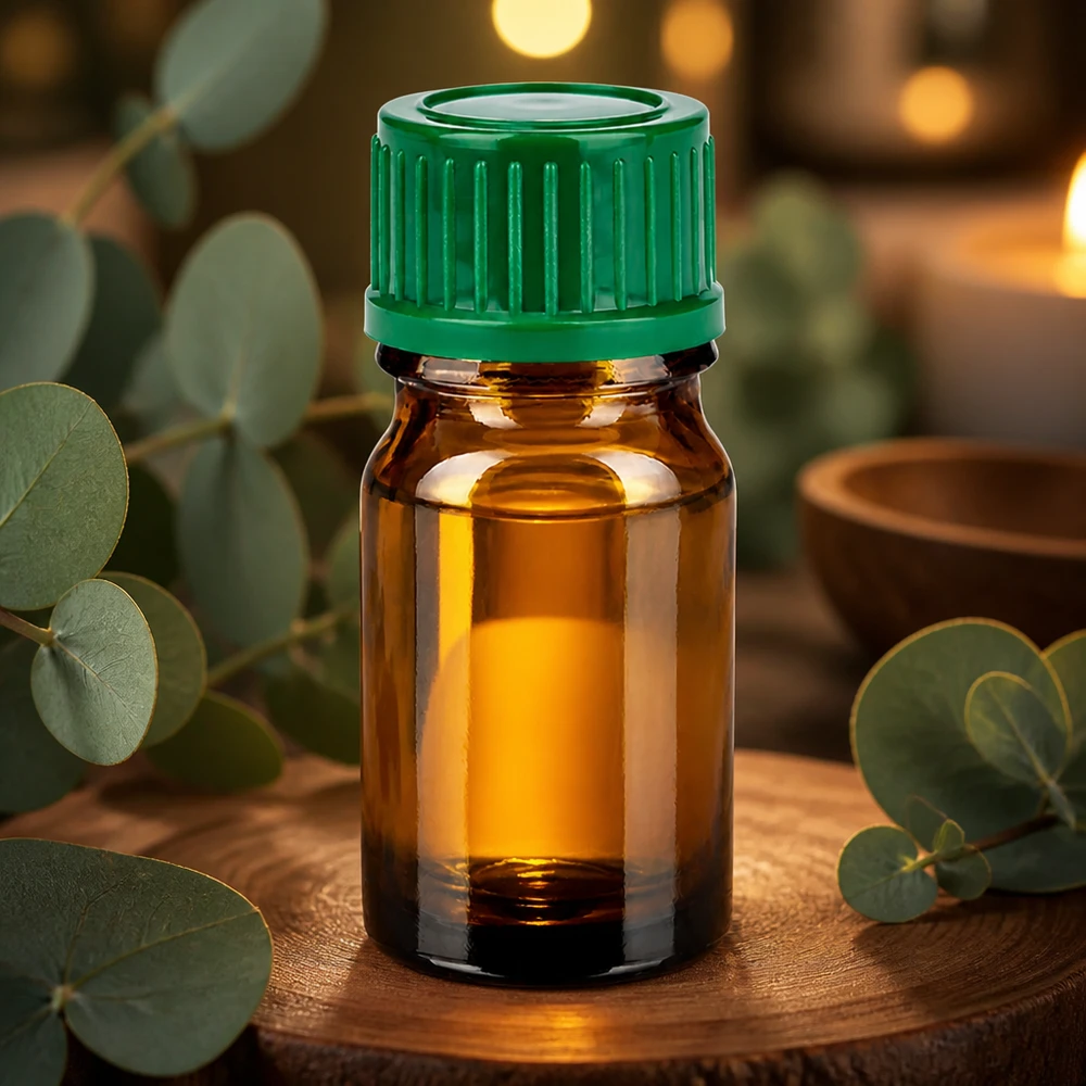 Flacone BrownLine da 5 ml con protezione UV e tappo a vite verde da 11 mm per la protezione dalla luce