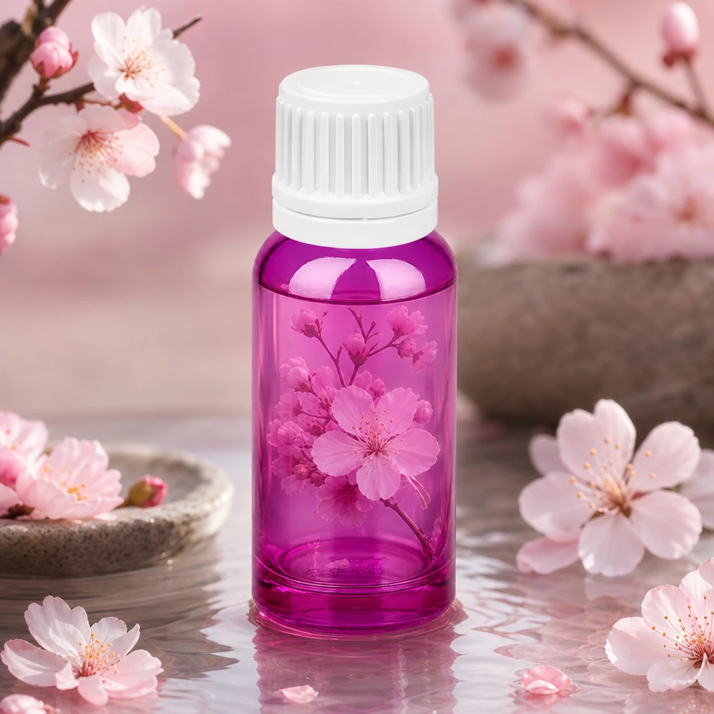 20ml Flasche 11mm Schraubverschluss weiss Originalität Schraubverschlusserschluss PurpleLine UT18/20 20ml Qualitätsflasche aus violettem Glas mit robustem weißem Verschluss für den täglichen Gebrauch