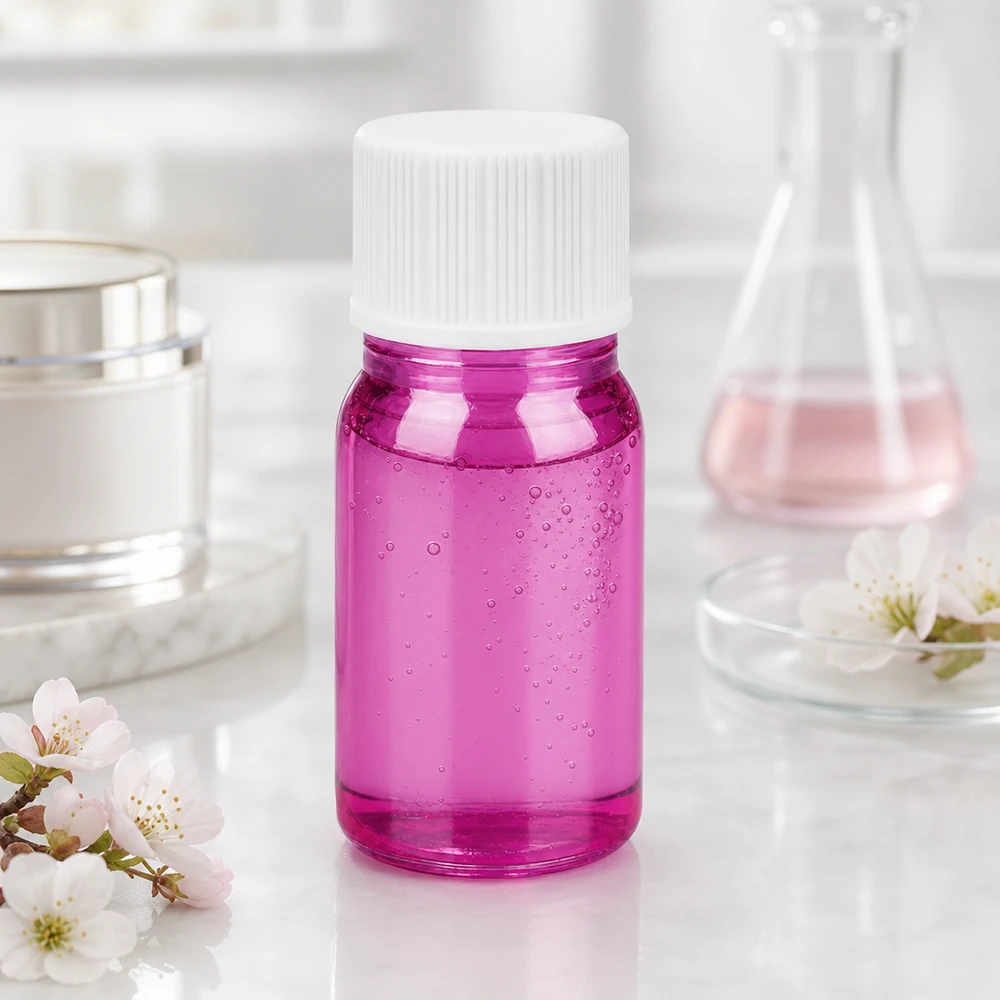 5ml Flasche 11mm Schraubverschluss weiss Standard PurpleLine UT18/5 Kleine violette 5ml Glasflasche mit weißem Kunststoffdeckel ideal für Reise und unterwegs