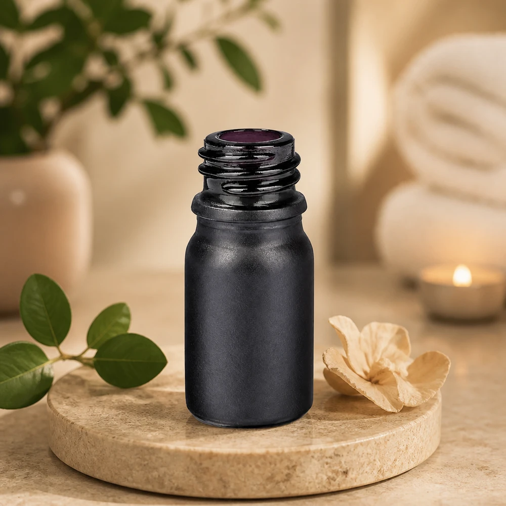 BlackLine UT18/5 flacone per farmacisti da 5 ml con filettatura a vite precisa per la conservazione sicura dei sieri