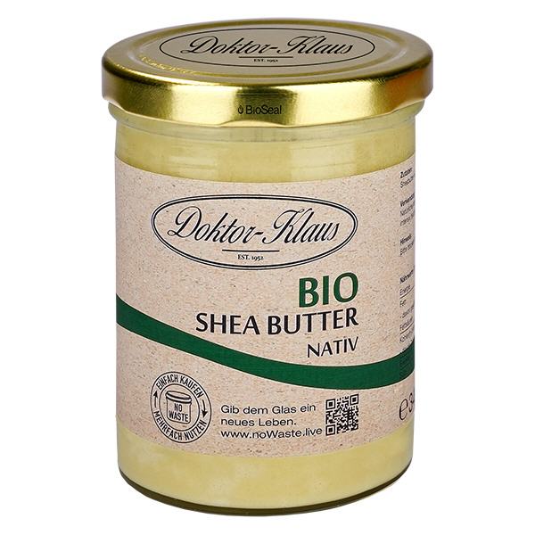 SHEA Butter nativ Bio 340g Doktor-Klaus noWaste