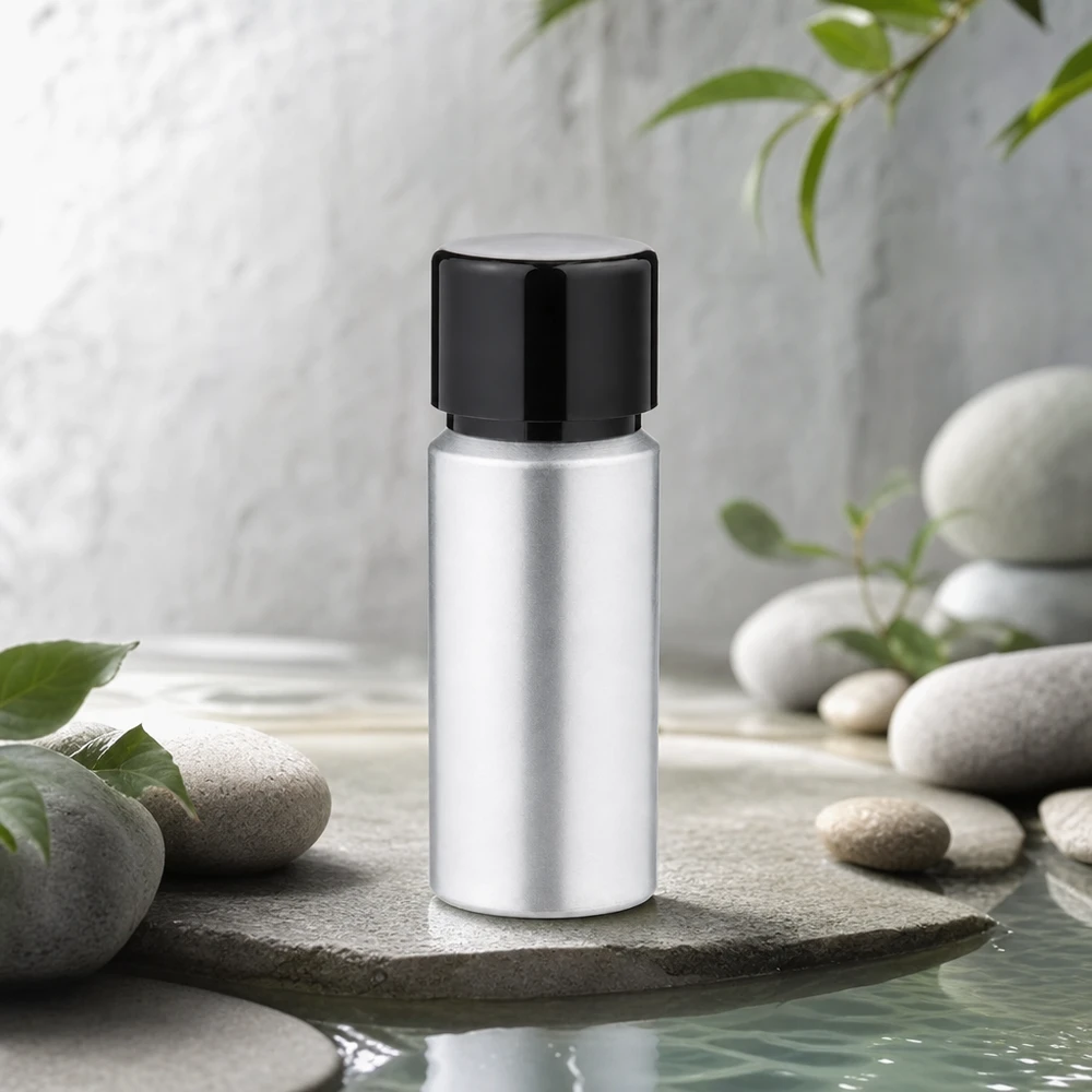 20ml gebeizte Aluflasche mit Schraubkappe 20ml Aluflasche mit hygienischer Oberfläche - perfekt für medizinische und pharmazeutische Zwecke
