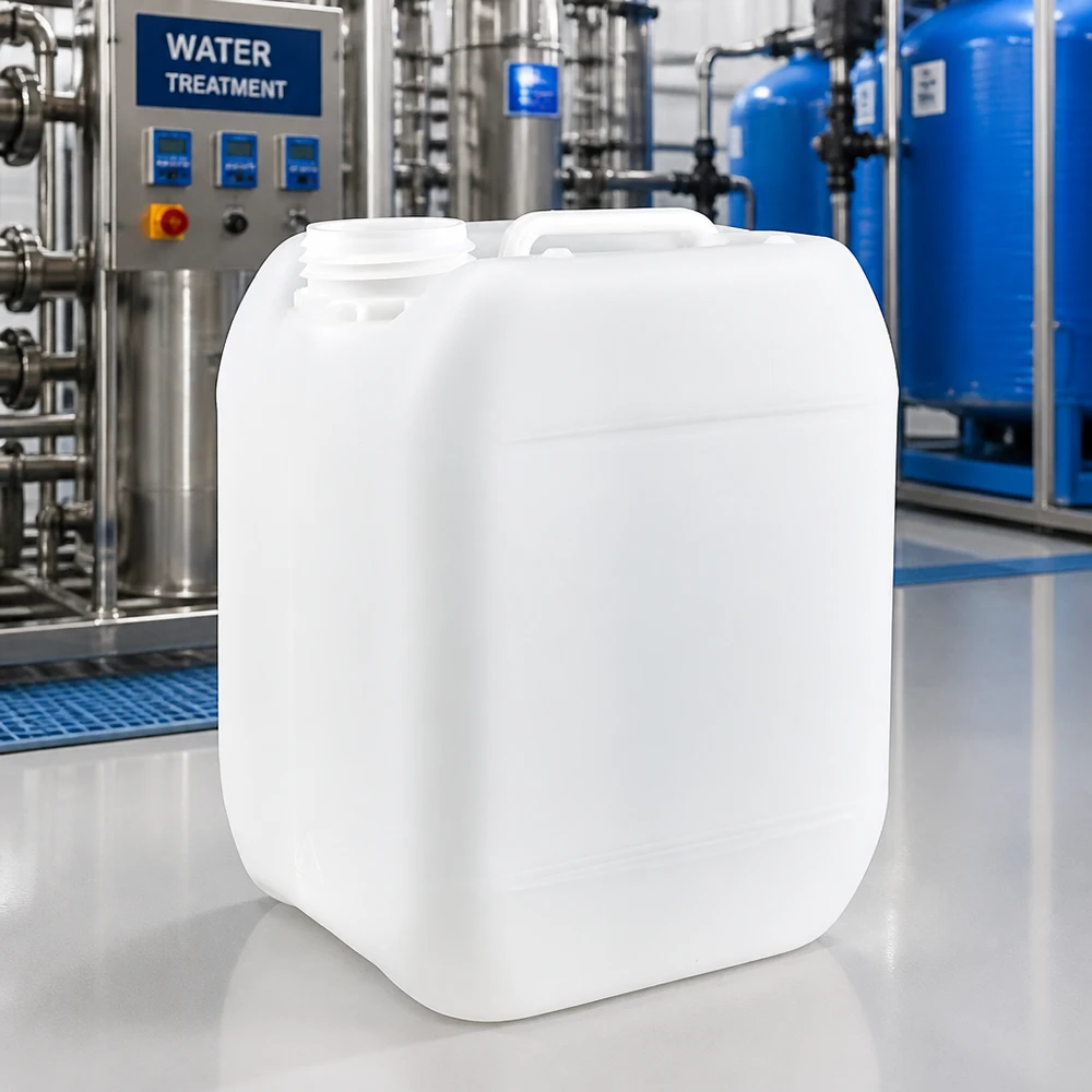 Robuster Flüssigkeitsbehälter 5 Liter ohne Verschluss mit rechteckiger Bauform