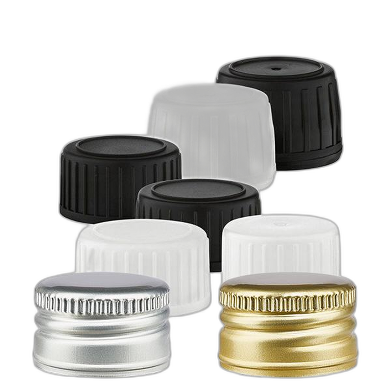 Schraubverschlüsse 22mm und 28mm für Meplat
