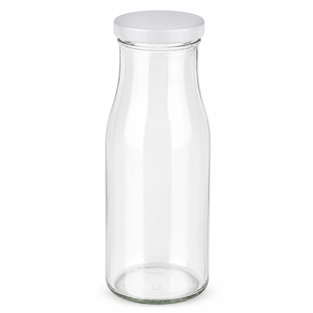 Bottiglia da 150 ml con coperchio BasicSeal bianco UNiTWIST