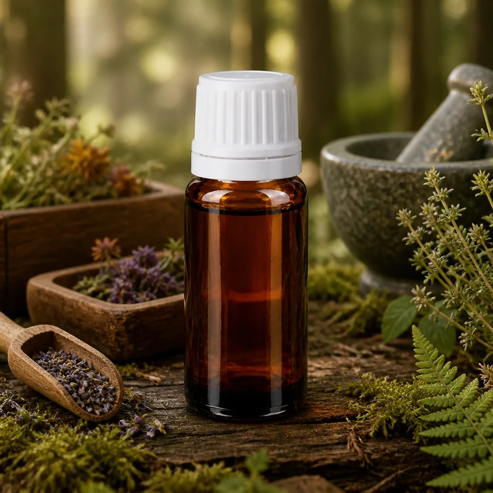 Apothekenflasche braun 10ml Tropfverschluss 1.2mm weiß Originalitätsverschluss Kompakte 10ml Braunglasflasche mit weißem Tropfverschluss für Kräuterextrakte und Naturessenz
