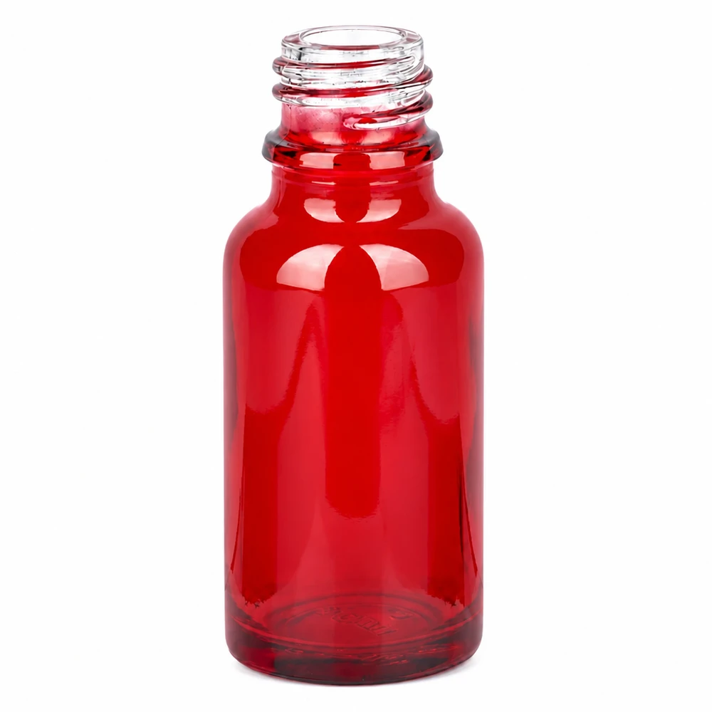 Bottiglia piccola in vetro da 20 ml RedLine UT18/20 ideale per tinture in gocce e prodotti farmaceutici