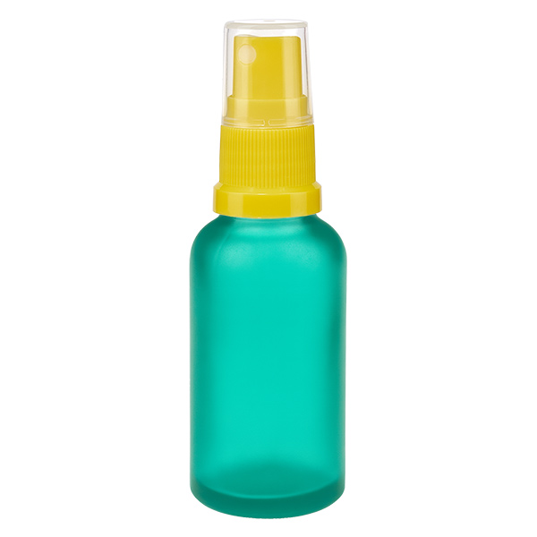 Flacone spray da 30 ml giallo/trasparente STD GreenLine UT18/30 Flacone spray da 30 ml giallo/trasparente STD GreenLine UT18/30