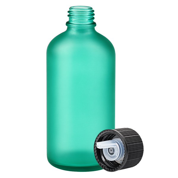 Flacone contagocce da 100 ml 1mm nero STD GreenLine UT18/100 Flacone contagocce da 100 ml 1mm nero STD GreenLine UT18/100