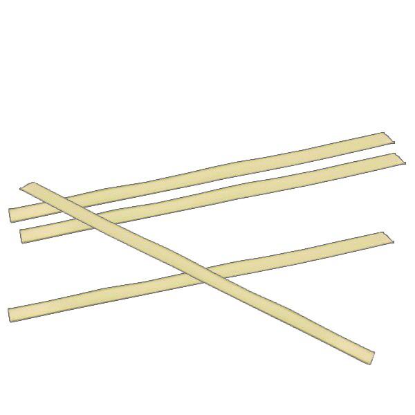 Confezione da 100 fermagli a nastro 120mm oro Confezione da 100 fermagli a nastro 120mm oro