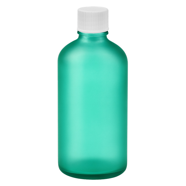 100ml Flasche 11mm Schraubverschluss weiß Standard GreenLine UT18/100