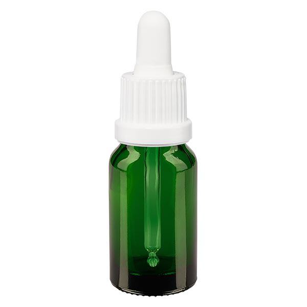 Bottiglia per pipetta verde da 10 ml OV bianco ApoGlas Bottiglia per pipetta verde da 10 ml OV bianco ApoGlas