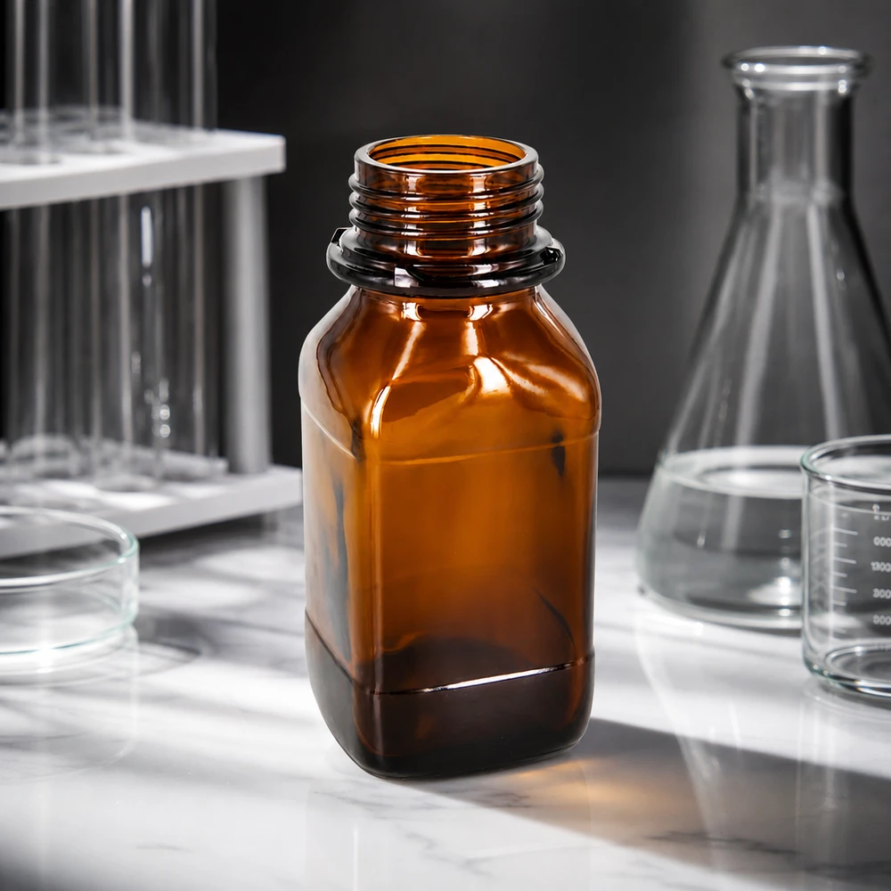 250ml Chemikalienflasche Hochwertige Laborflasche 250ml mit chemikalienresistenter Oberfläche für aggressive Stoffe