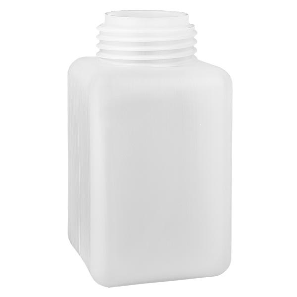Bottiglia per prodotti chimici da 1000ml, collo largo in PE-HD, colore naturale Bottiglia per prodotti chimici da 1000ml, collo largo in PE-HD, colore naturale