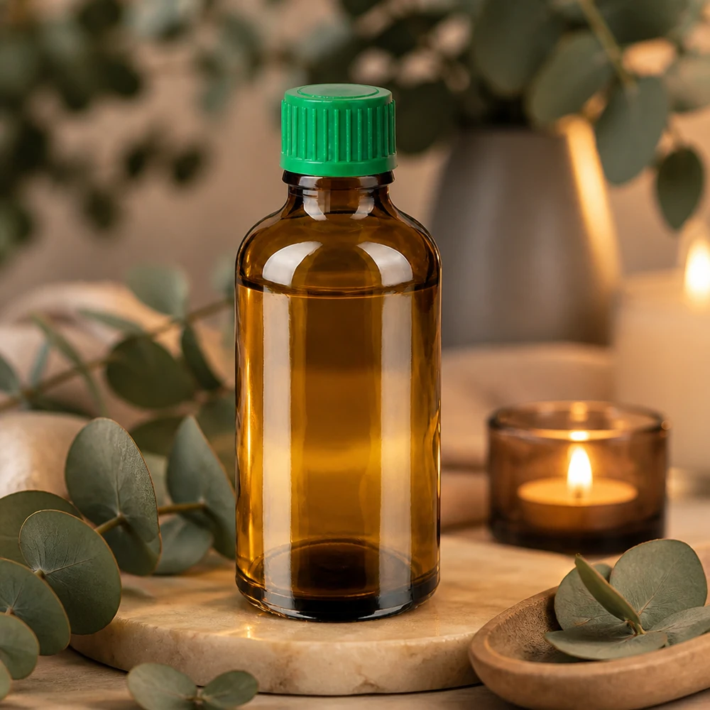 Flacon compte-goutte 50ml 0.8mm vert STD BrownLine UT18/50 Bouteille en verre compacte de 50 ml avec compte-gouttes, idéale pour les voyages et l'utilisation mobile