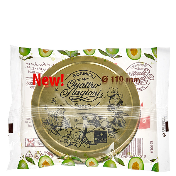 Schraubverschluss "Quattro Stagioni" gold QS110mm