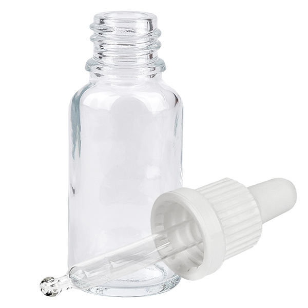 Flacone per pipette da 20 ml bianco OV ClearLine UT18/20 Flacone per pipette da 20 ml bianco OV ClearLine UT18/20