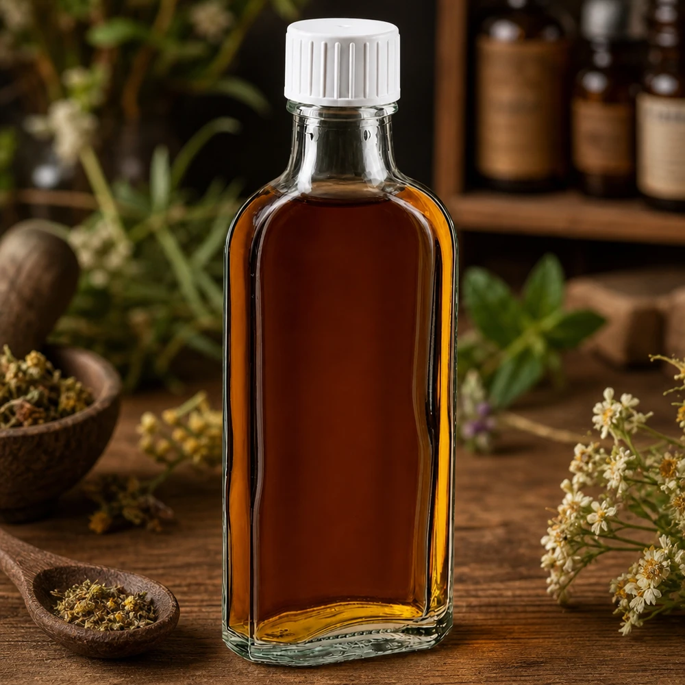 100 ml Meplat klar Schraubverschluss mit Giessring 100ml Meplat Flasche klar ideal zur Abfüllung von ätherischen Ölen und Pflanzenauszügen