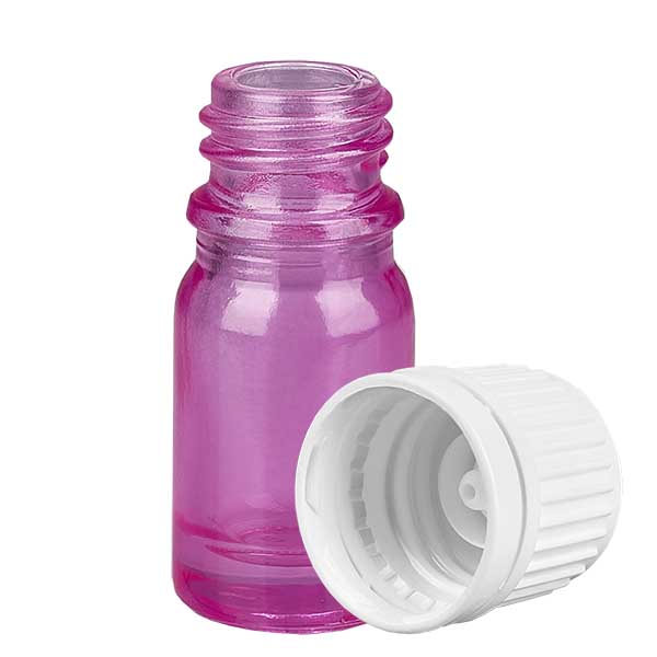 5ml Flasche 11mm Schraubverschluss weiss Originalität Schraubverschlusserschluss  PurpleLine UT18/5