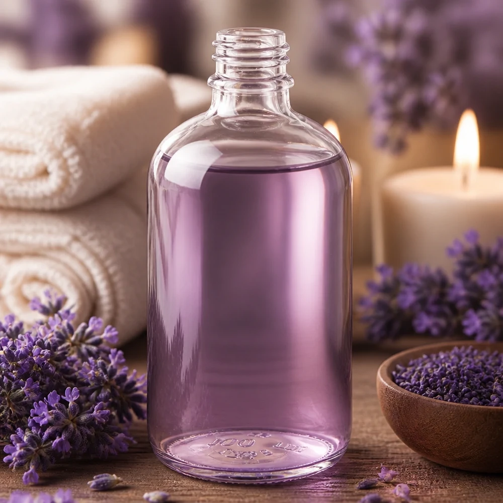 Klarglas Flasche 100ml DIN 18 ApoGlas 100ml Flasche mit glatter Oberfläche für einfache Reinigung und Sterilisation