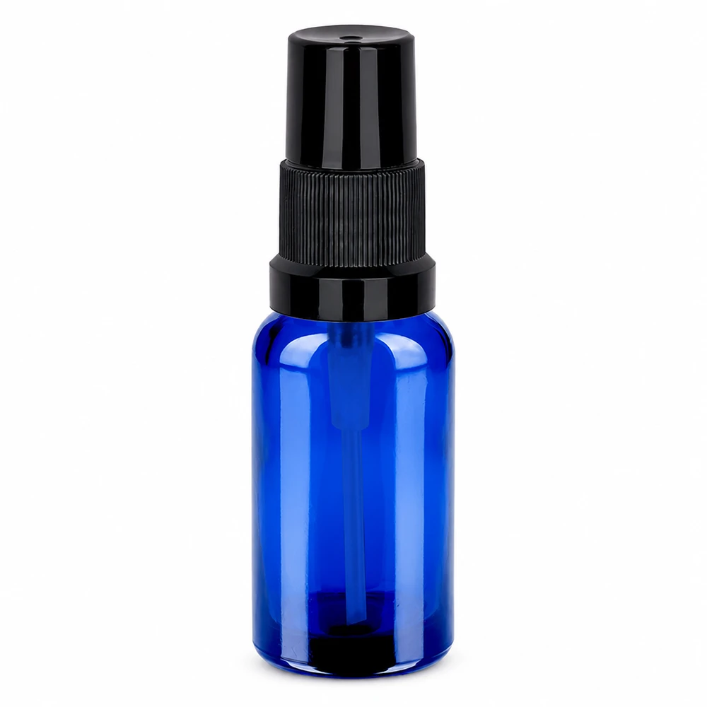 Vaporisateur 20ml noir STD BlueLine UT18/20 Vaporisateur bleu de haute qualité 20ml STD BlueLine UT18/20 avec tête de vaporisation noire ergonomique