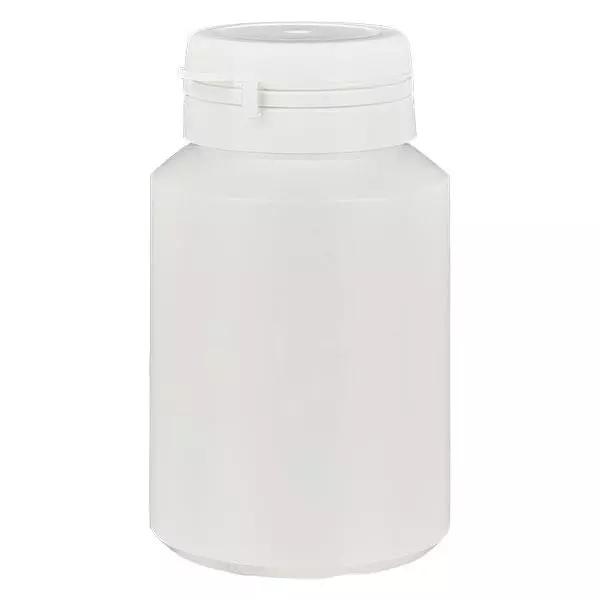 Kapselbox 100 ml weiß mit Jaycap Originalitätsverschluss weiß