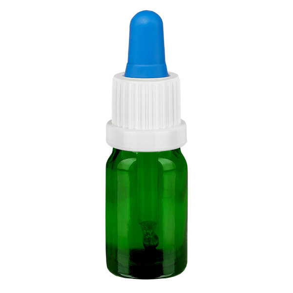 5ml Pipettenflasche weiß/blau Originalitätsverschluss GreenLine UT18/5