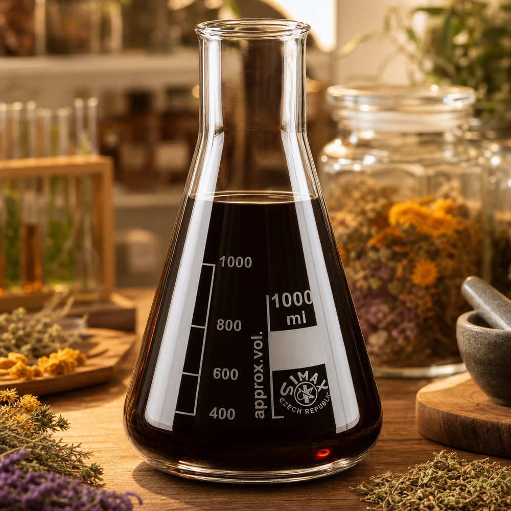 Beuta da 200 ml a collo largo perfetta per i processi di titolazione e miscelazione in laboratorio