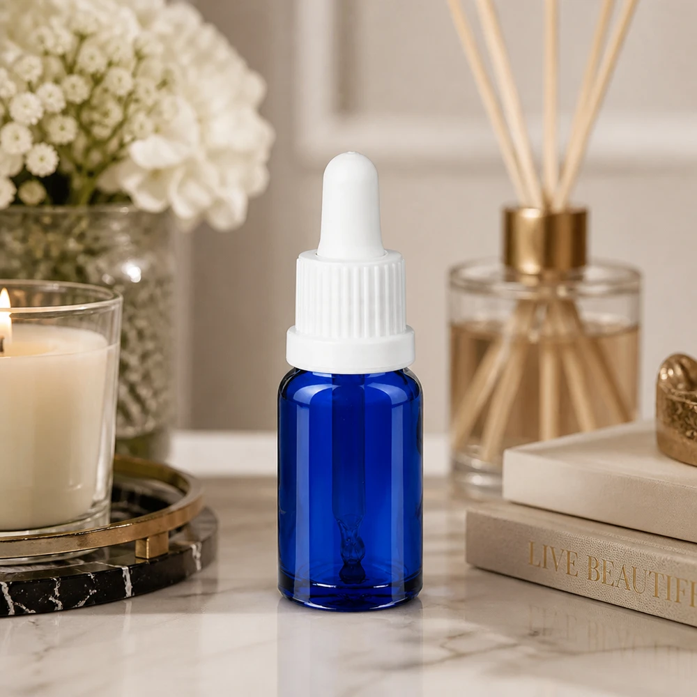 10ml Pipettenflasche weiß Originalitätsverschluss BlueLine UT18/10 10ml Pipettenflasche weiß Originalitätsverschluss BlueLine UT18/10
