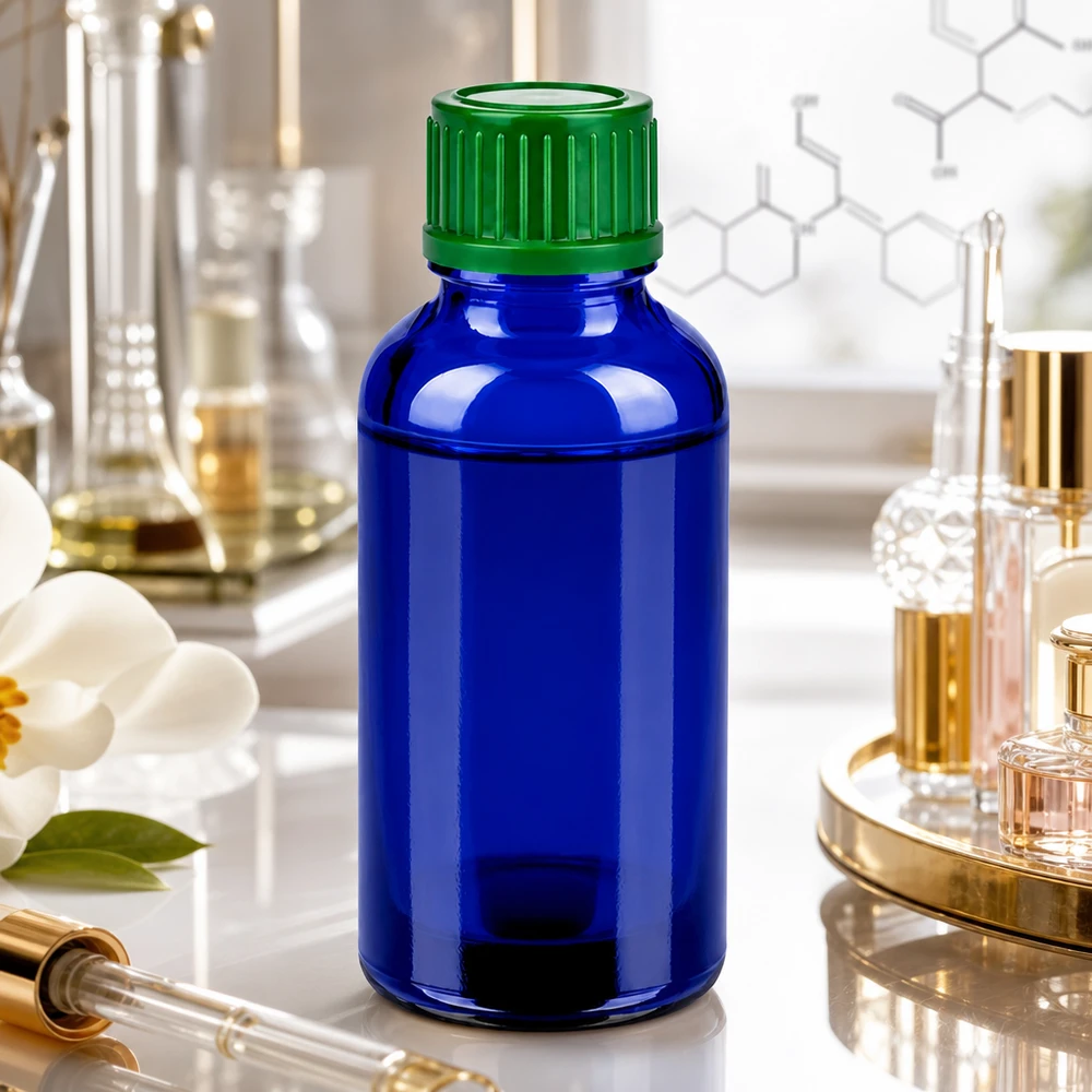 Flacone da 30ml 11mm SV verde STD BlueLine UT18/30 Bottiglia di precisione da 30 ml con tappo standard per scopi scientifici e medici