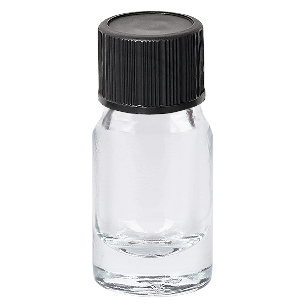 Flacone contagocce da 5 ml 1 mm nero STD ClearLine UT18/5 Flacone contagocce da 5 ml 1 mm nero STD ClearLine UT18/5