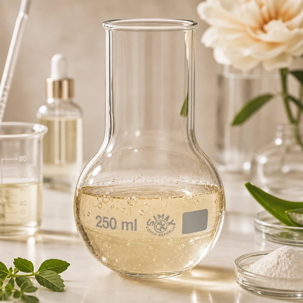 Fiaschetta da 250 ml a collo largo Vetreria da laboratorio premium Pallone verticale da 250 ml con design ergonomico per un dosaggio preciso