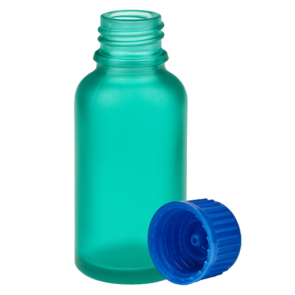 30ml Flasche 11mm Schraubverschluss blau Standard GreenLine UT18/30