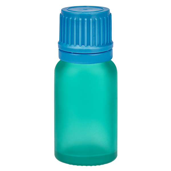 10ml Flasche 11mm Schraubverschluss blau Originalitätsverschluss GreenLine UT18/10